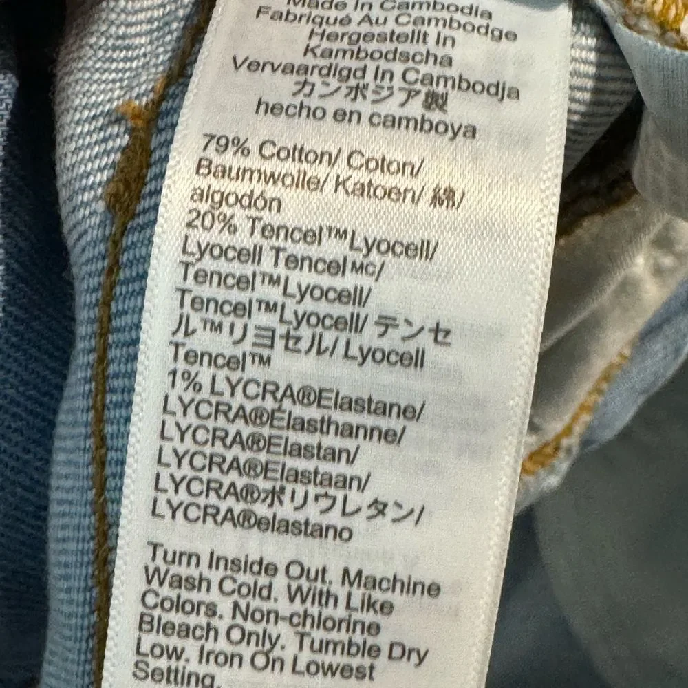 🥑5/$25 J Crew Factory Size 28 Jeans Light Wash Denim Pants 9